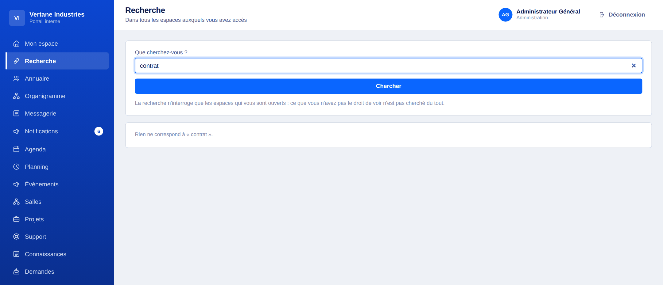 Recherche transverse